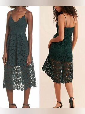 chinese dress ladies Pellagia Eyelet Midi Dress